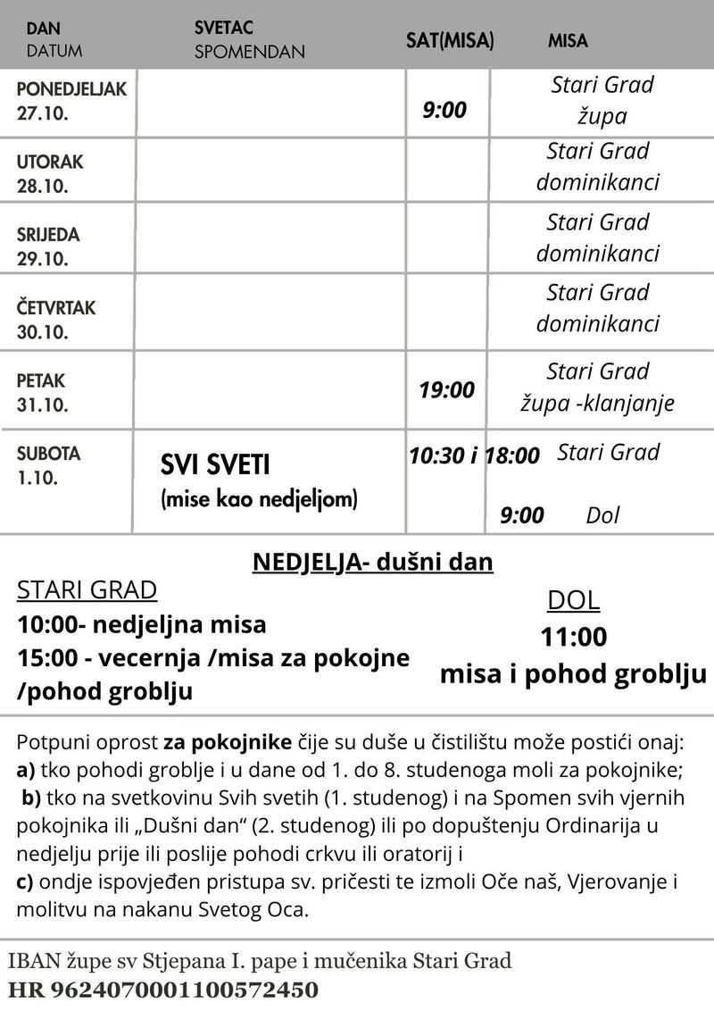 251026 Župne obavijesti