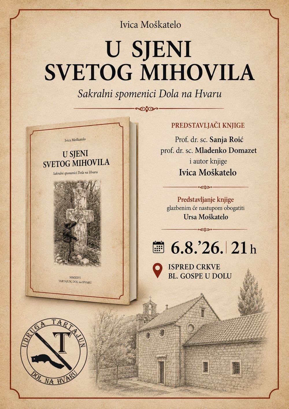260803 Knjiga u Sjeni sv Mihovila